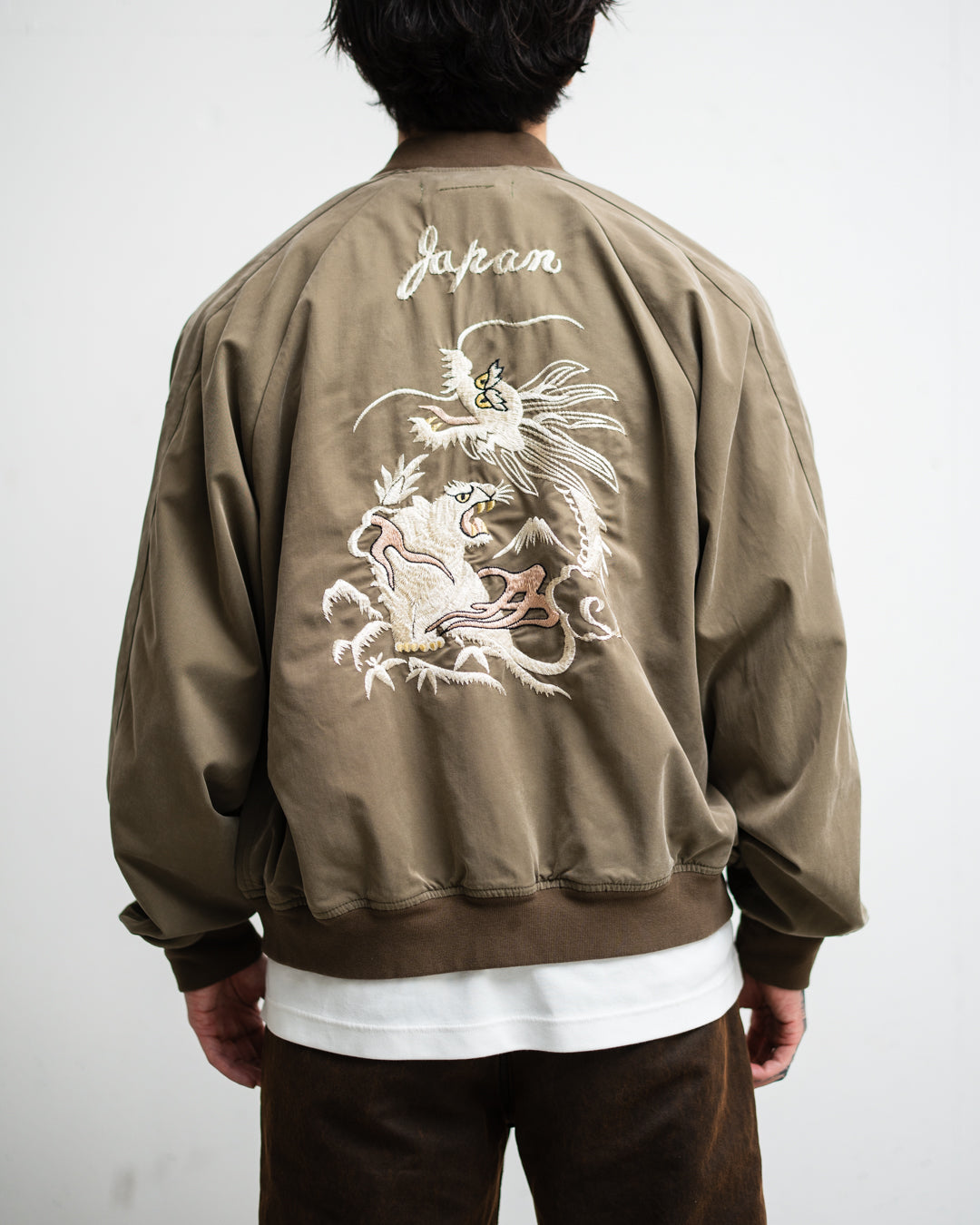 REMI RELIEF レーヨンフィブリルツイルスカジャン