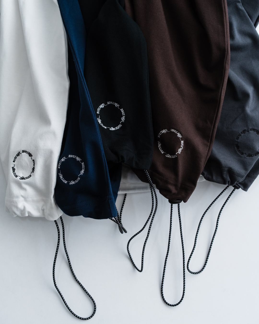 [予約商品 PRE-ORDER]average_ Drawstring T-shirts
