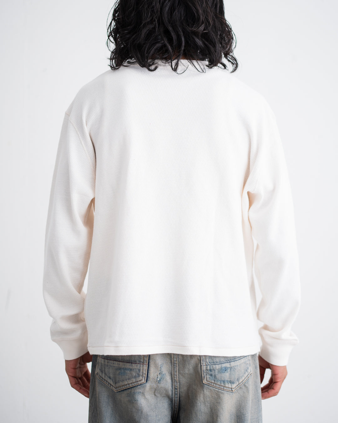 TOWNCRAFT COTTON THERMAL CREW TEE