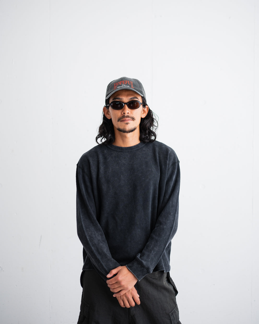 TOWNCRAFT COTTON THERMAL CREW TEE