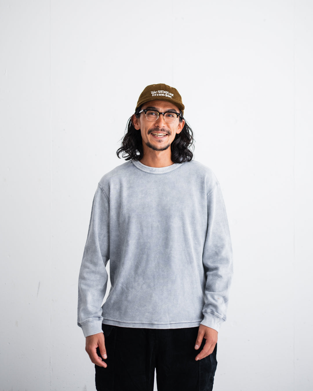 TOWNCRAFT COTTON THERMAL CREW TEE