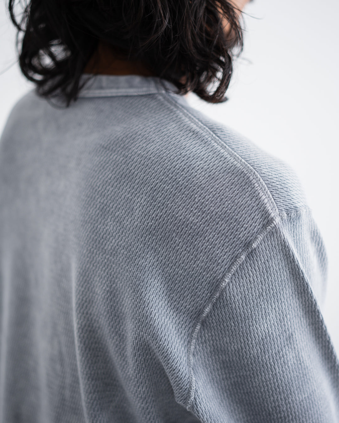 TOWNCRAFT COTTON THERMAL CREW TEE