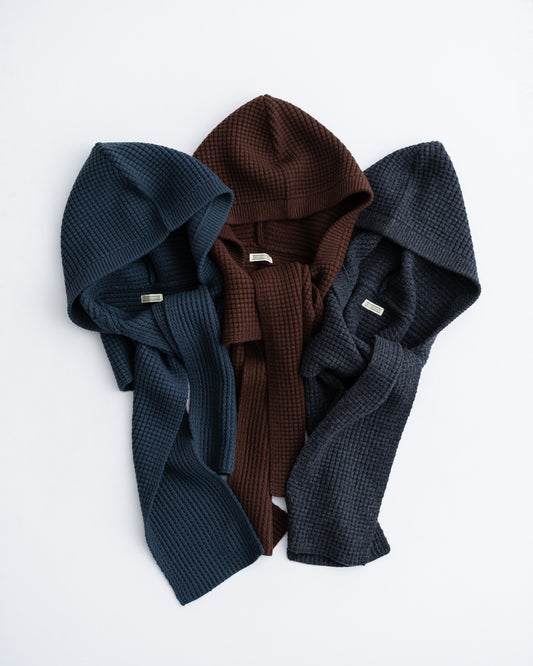 [10.24 sat 12:00 Release] COMFORTABLE REASON Wool Hood Scarf