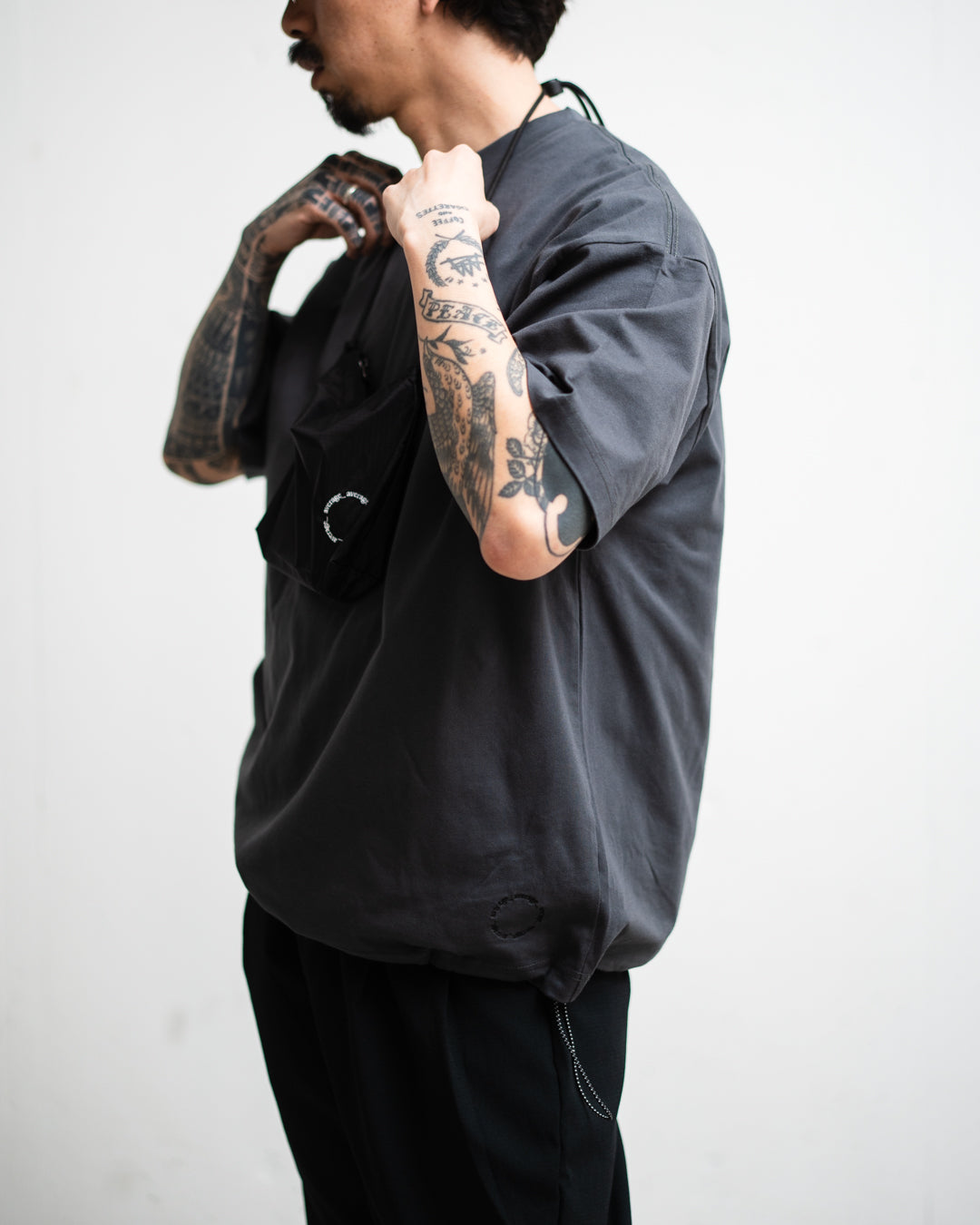 [予約商品 PRE-ORDER]average_ Drawstring T-shirts