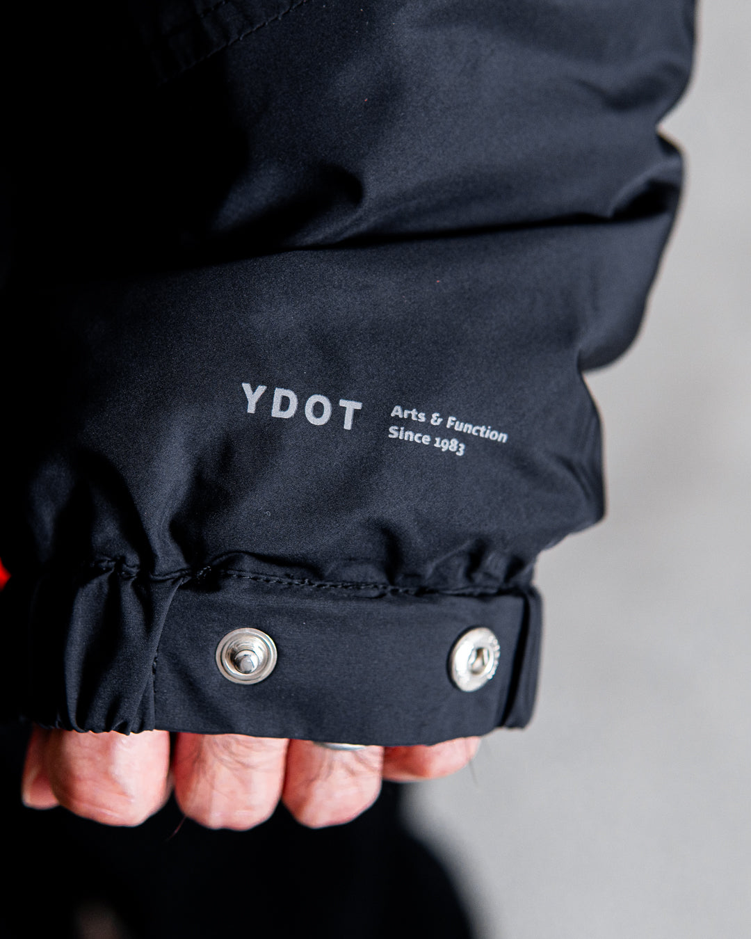 YDOT COLLARLESS BOMBER DOWN JACKET