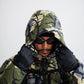 【Collaboration Item】GRIP SWANY CORDURA DOWN JACKET BLACK CAMO