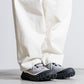 is-ness TWILL TUCK TROUSERS