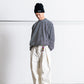 is-ness TWILL TUCK TROUSERS