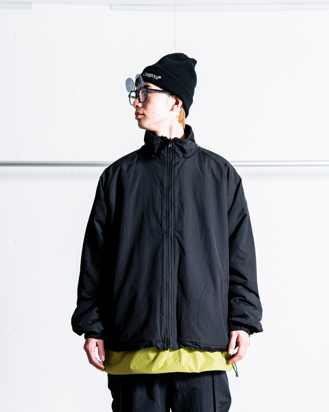 ISNESS MUSIC DUB REVERSIBLE FLEECE JACKET
