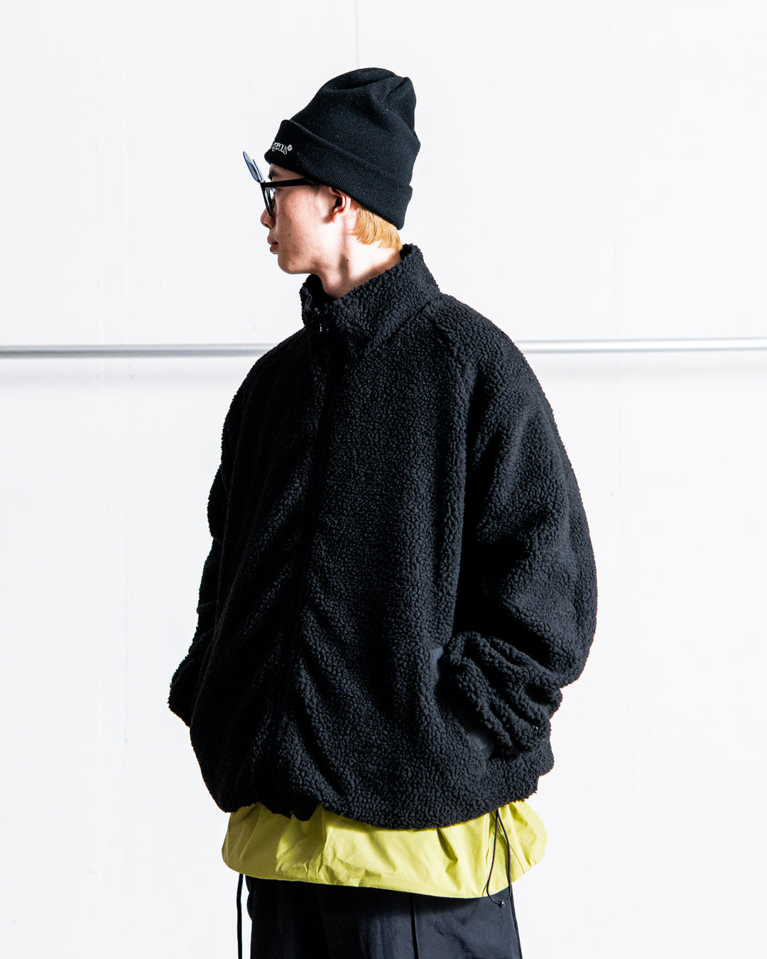 ISNESS MUSIC DUB REVERSIBLE FLEECE JACKET