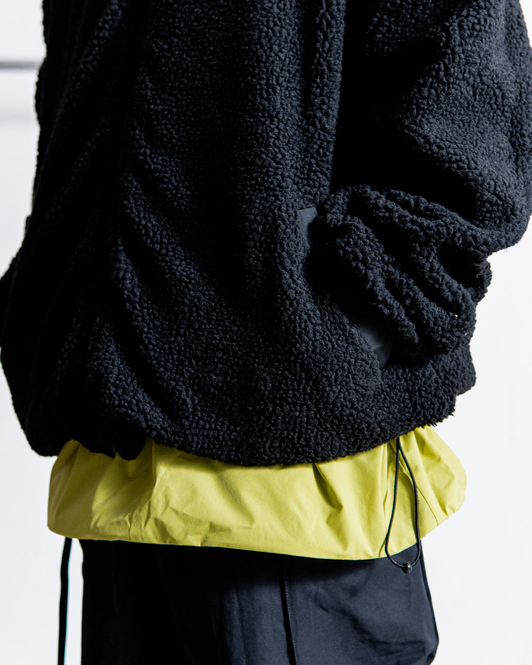 ISNESS MUSIC DUB REVERSIBLE FLEECE JACKET