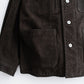 CCU BRAIDED FRENCH COVERALL - COW NUBUCK