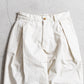 is-ness TWILL TUCK TROUSERS