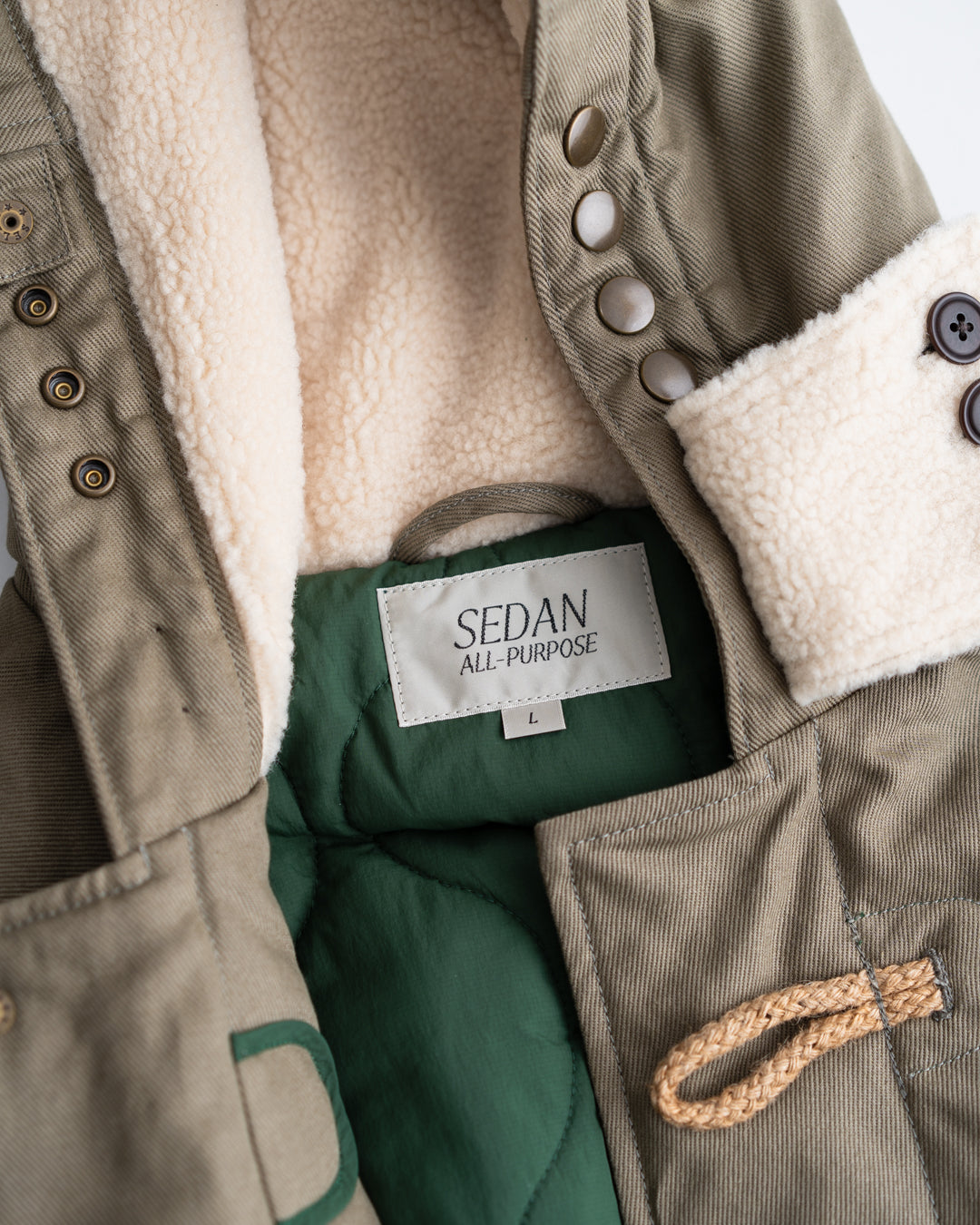 [10.31sat 12:00 Release] SEDAN ALL-PURPOSE Military Duffle Coat