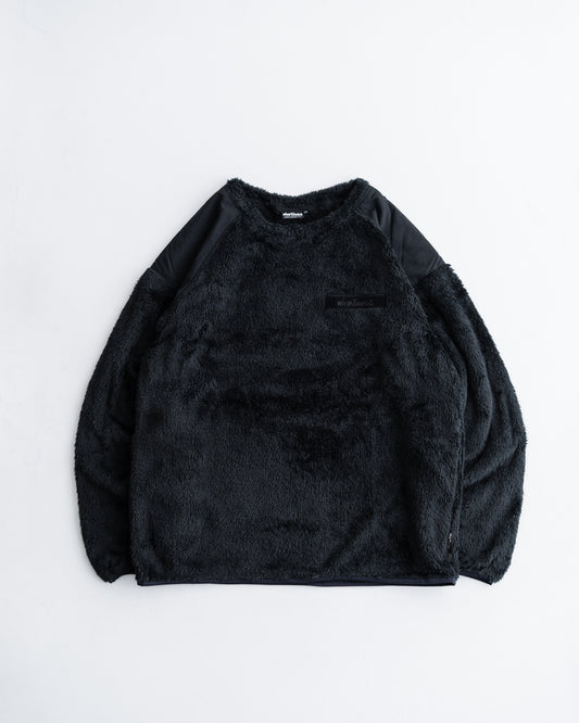 [10.31sat 12:00 Release] 【Collaboration Item】SEDAN ALL-PURPOSE × WILD THINGS Shaggy Fleece Pullover
