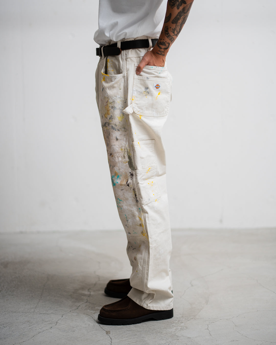 [LAST 1] ANACHRONORM × Dickies DART PAINT DOUBLE KNEE PAINTER PANTS