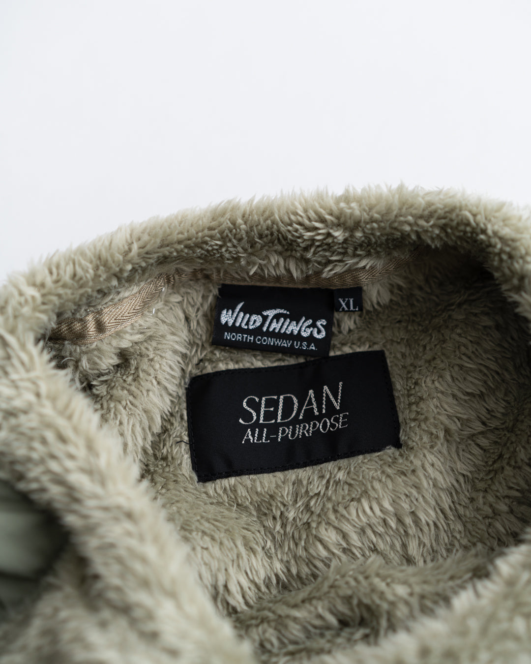 [10.31sat 12:00 Release] 【Collaboration Item】SEDAN ALL-PURPOSE × WILD THINGS Shaggy Fleece Pullover