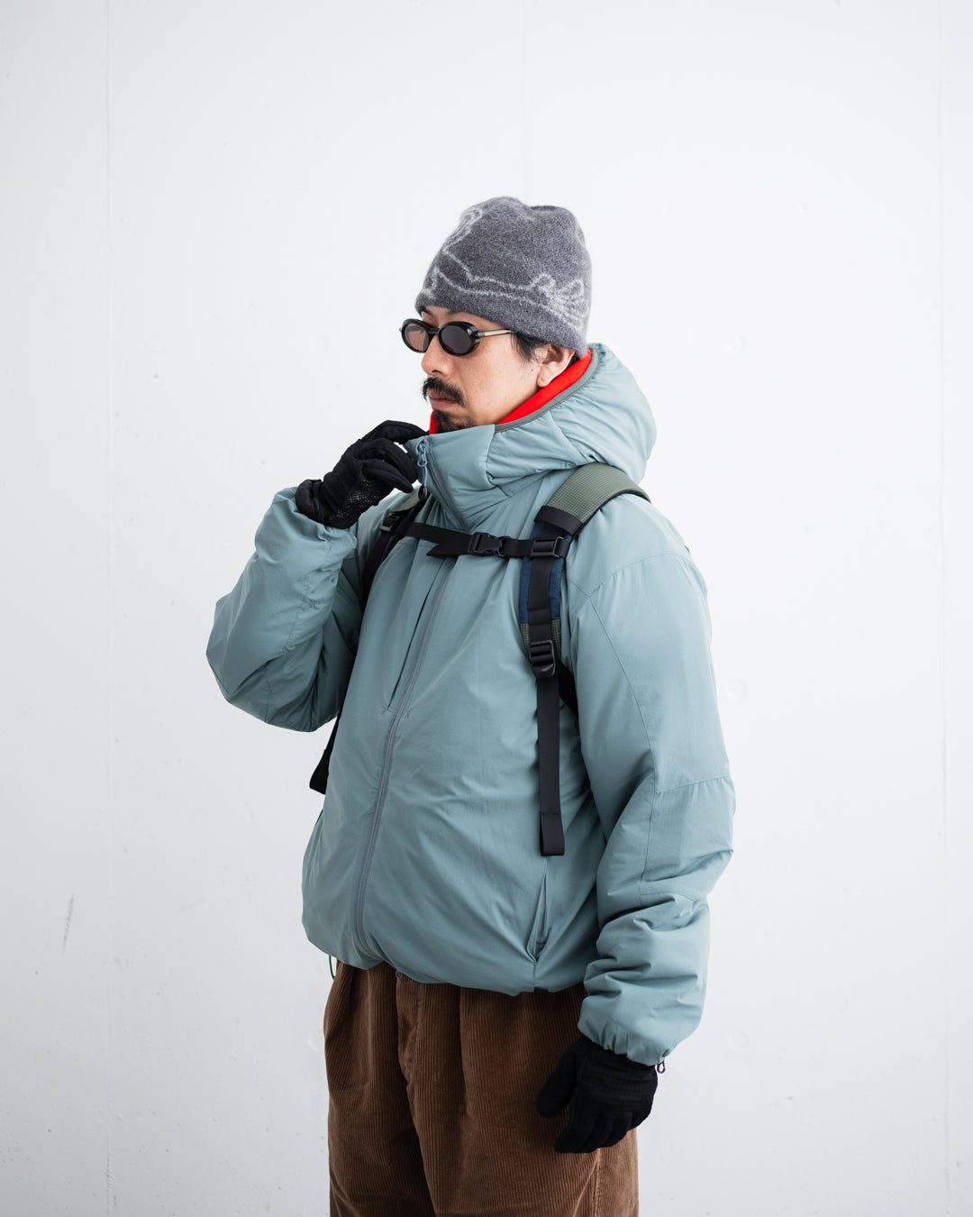 [10.31sat 12:00 Release] SEDAN ALL-PURPOSE Strech Puff Hoodie