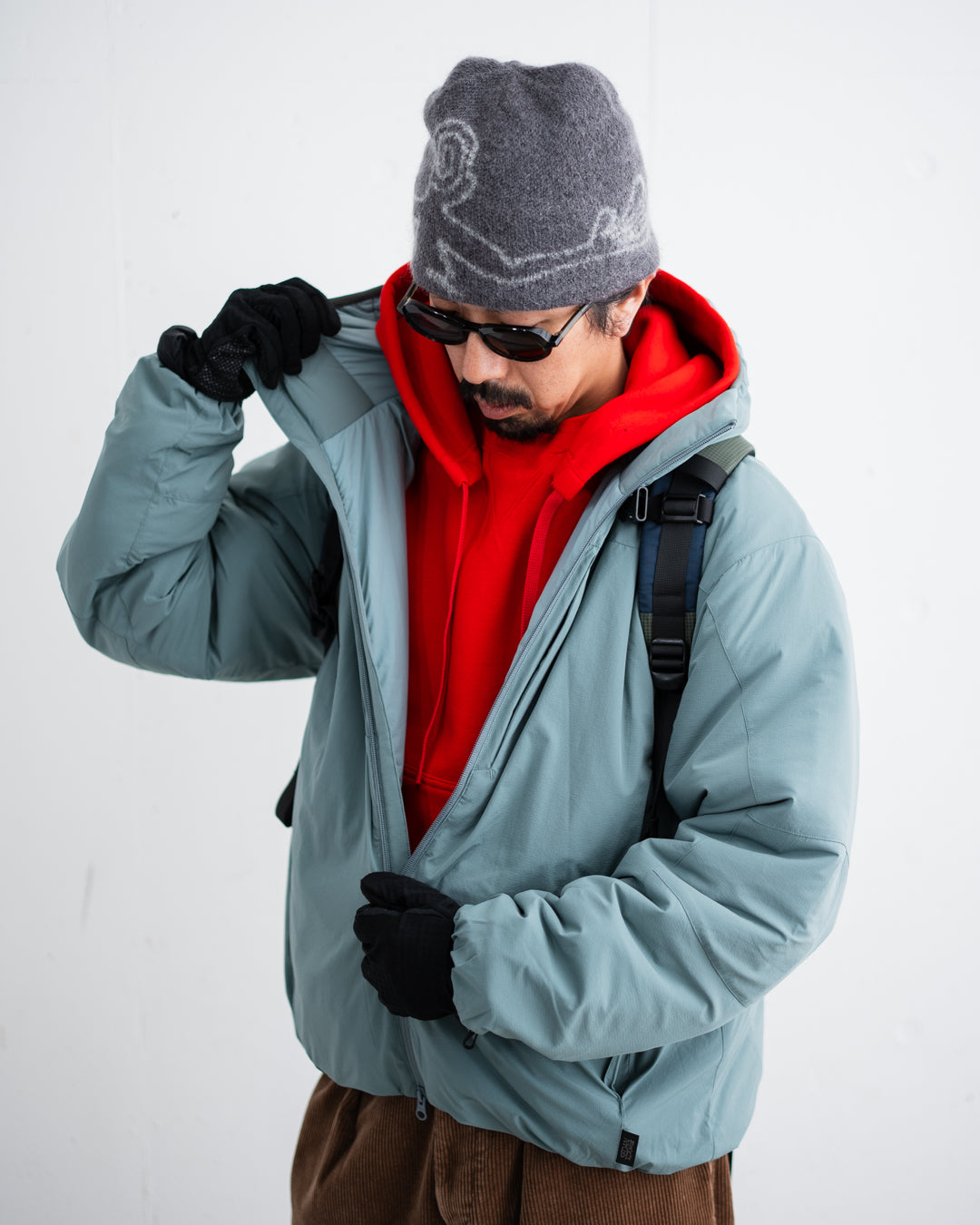 [10.31sat 12:00 Release] SEDAN ALL-PURPOSE Strech Puff Hoodie