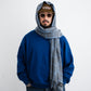 [10.31 sat 12:00 Release] SEDAN ALL-PURPOSE Cashmere Wool Grid Stole