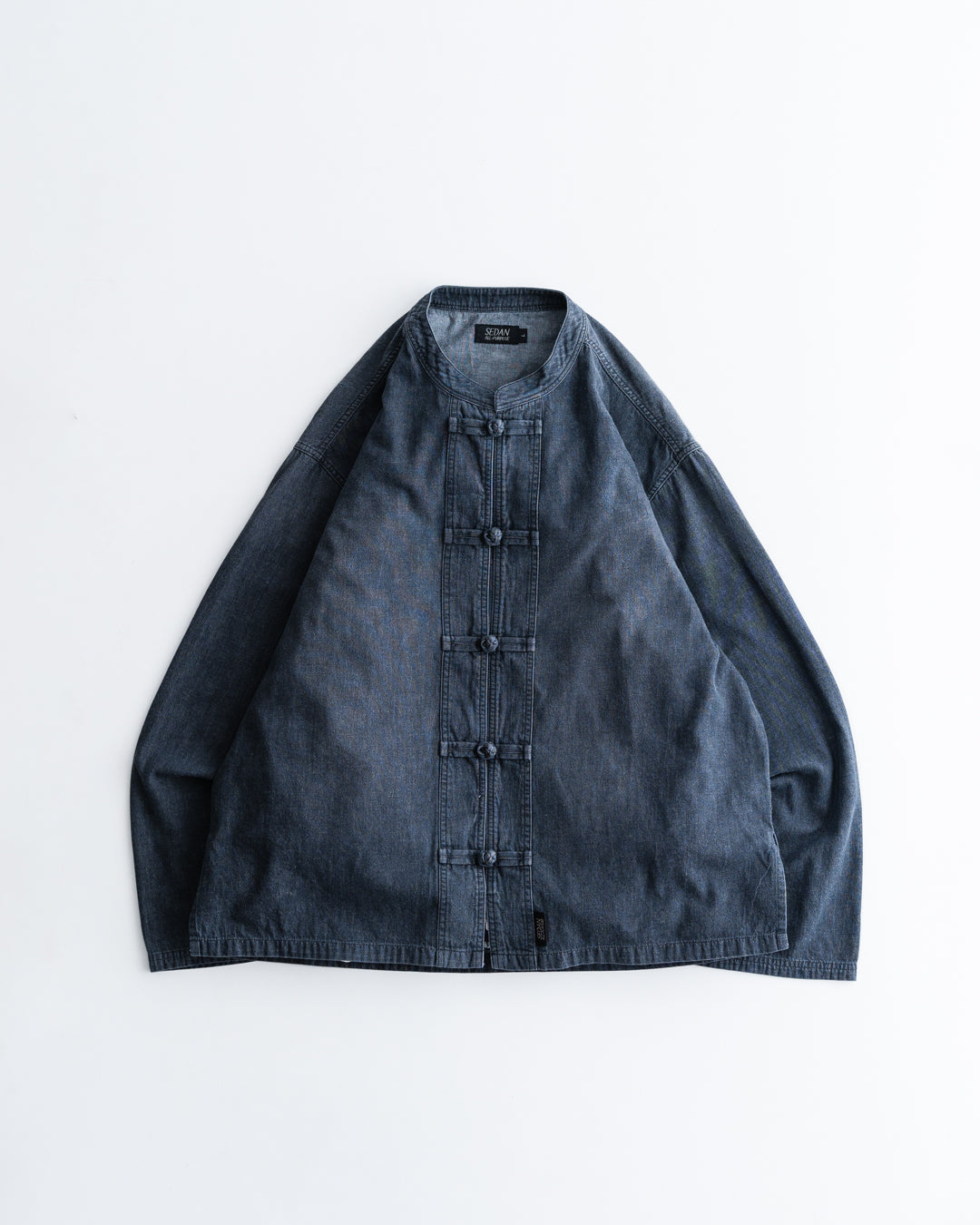 [4.4 sat 12:00 Release] SEDAN ALL-PURPOSE Light Denim Kungfu Shirt