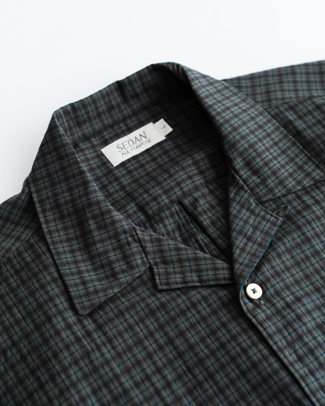 通販] SEDAN ALL-PURPOSE(セダンオールパーパス) Dobby Plaid Open
