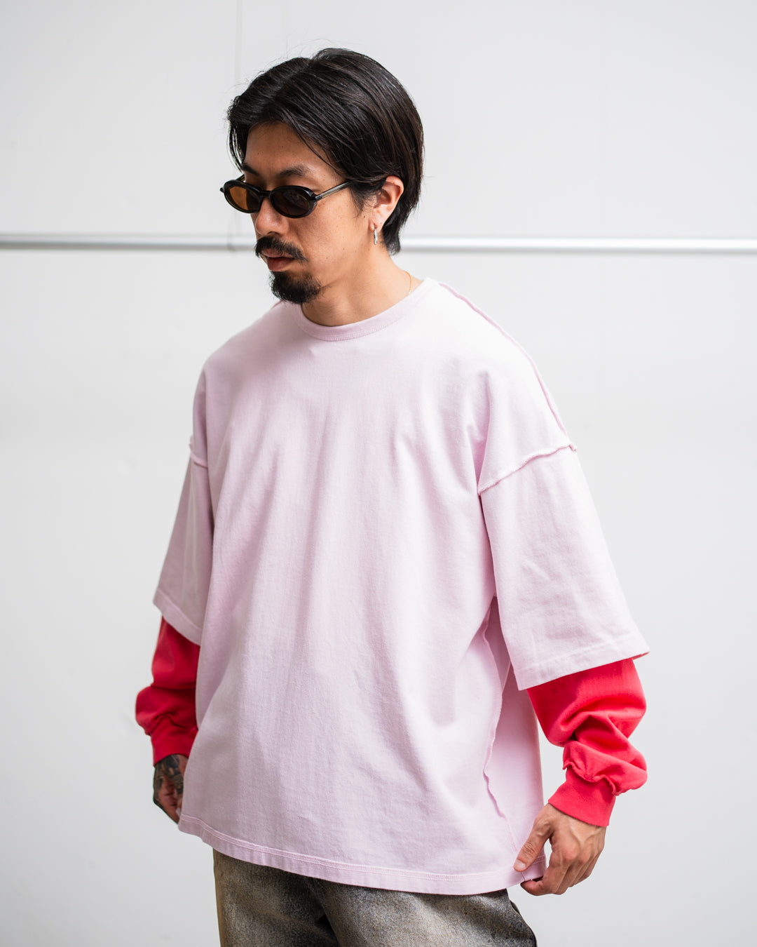 refomed  REVERSIBLE L/S TEE