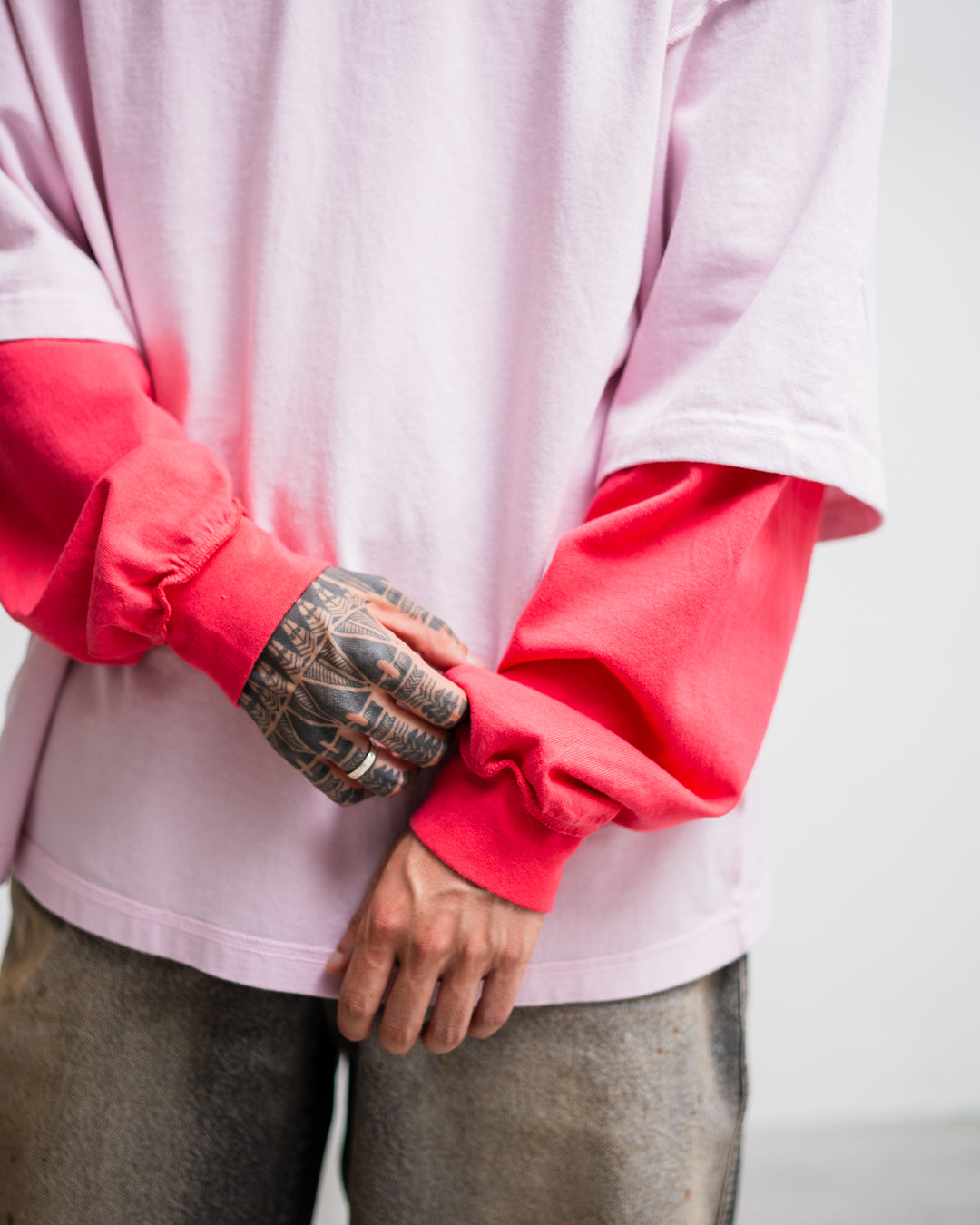 refomed  REVERSIBLE L/S TEE