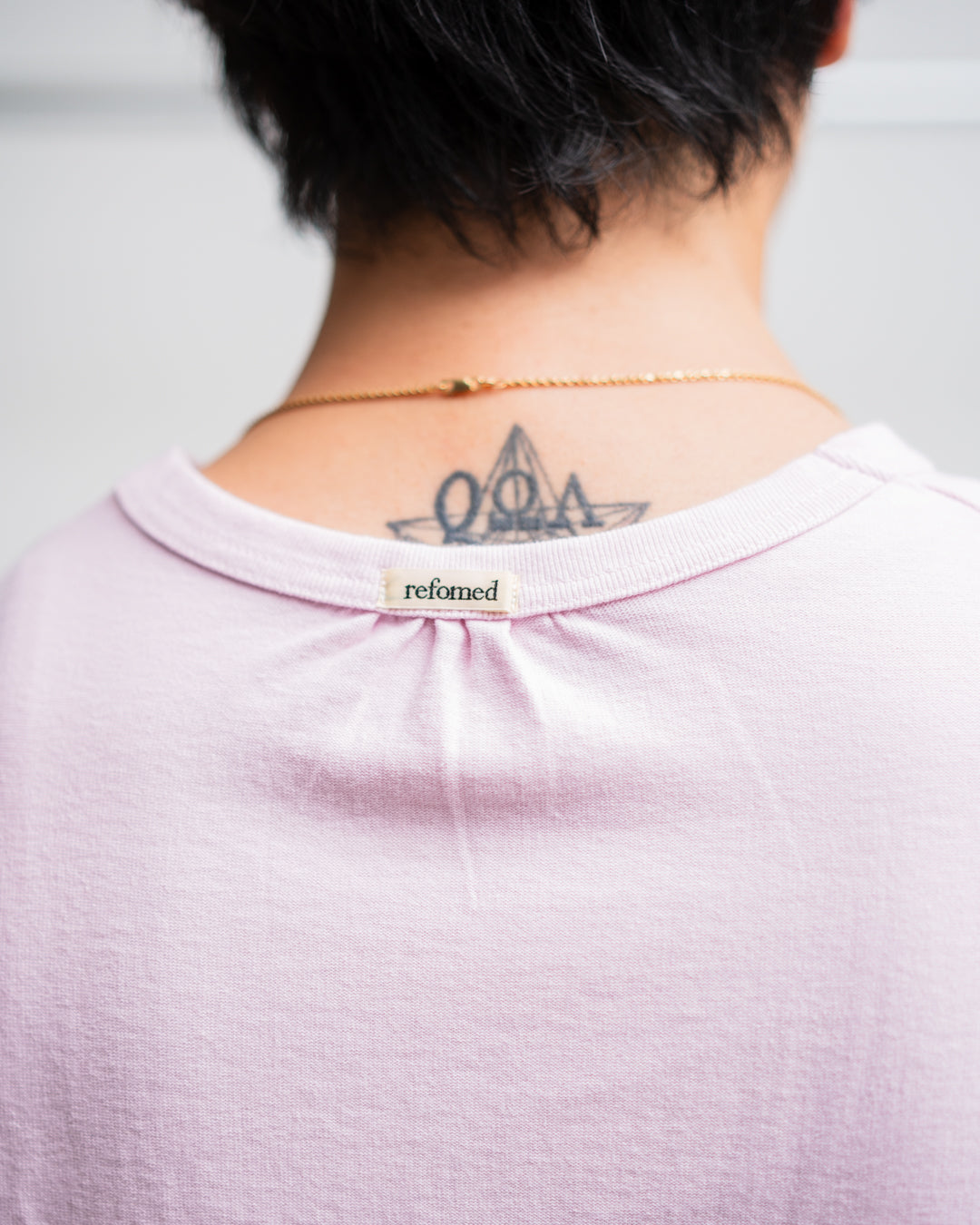 refomed  REVERSIBLE L/S TEE