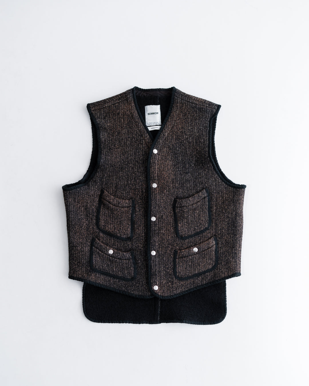 [10.31 sat 11:00 Release] BOWWOW BEACH CLOTH VEST LONG BACK