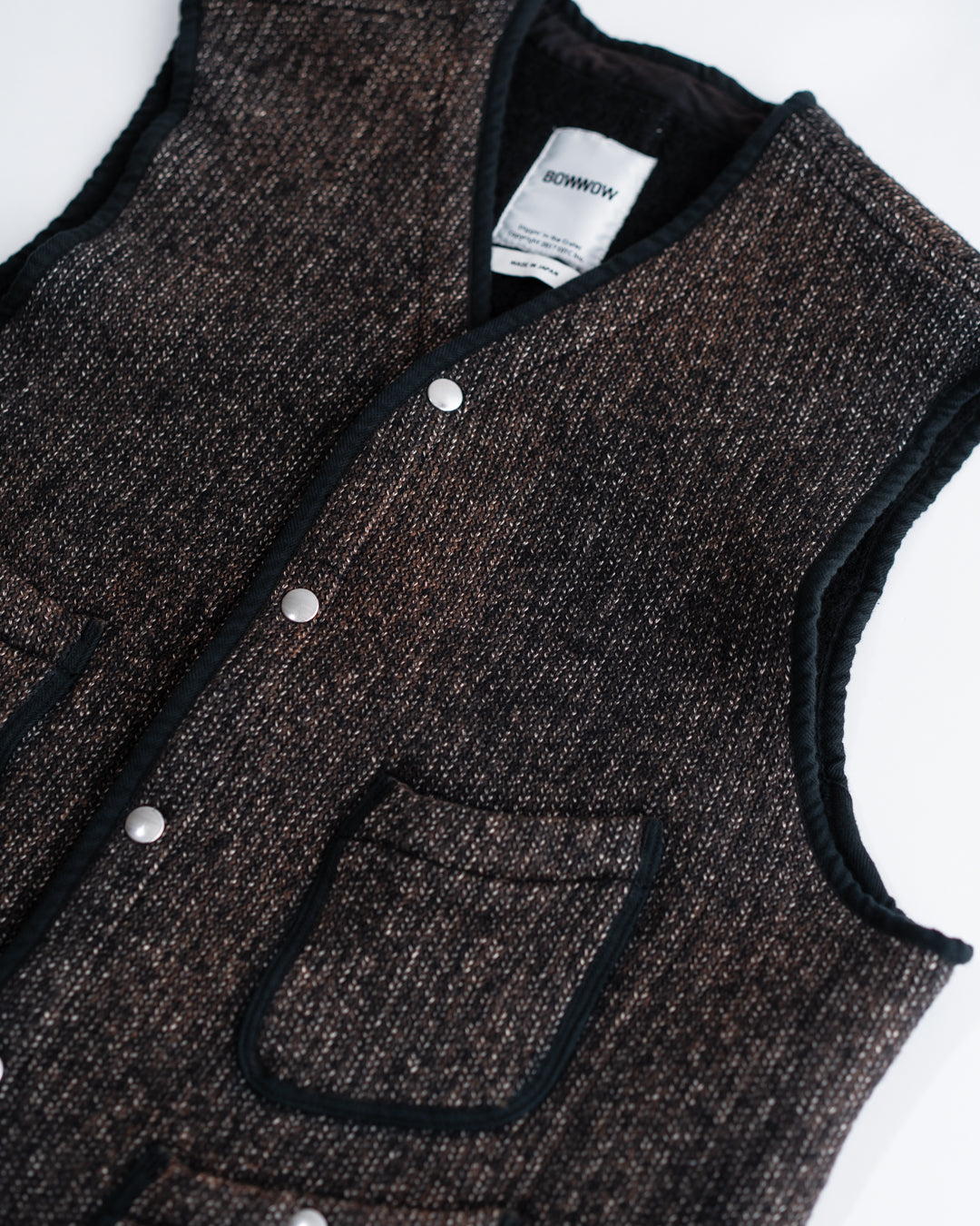 [10.31 sat 11:00 Release] BOWWOW BEACH CLOTH VEST LONG BACK
