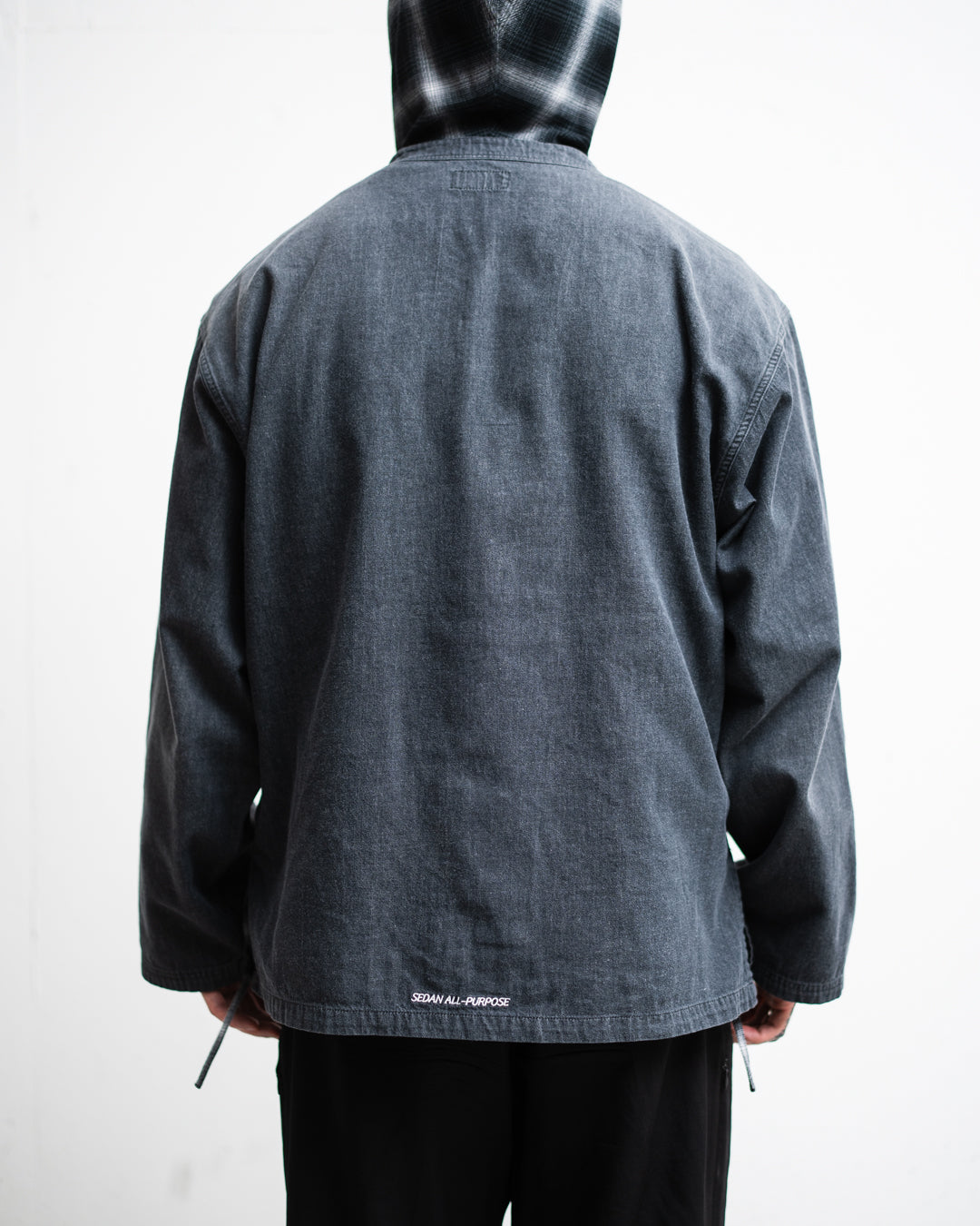 [4.4 sat 12:00 Release] SEDAN ALL-PURPOSE Light Denim Kungfu Shirt