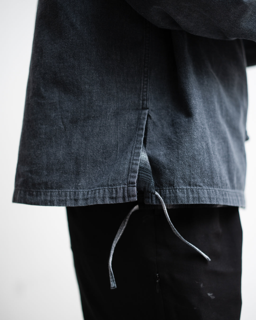 [4.4 sat 12:00 Release] SEDAN ALL-PURPOSE Light Denim Kungfu Shirt