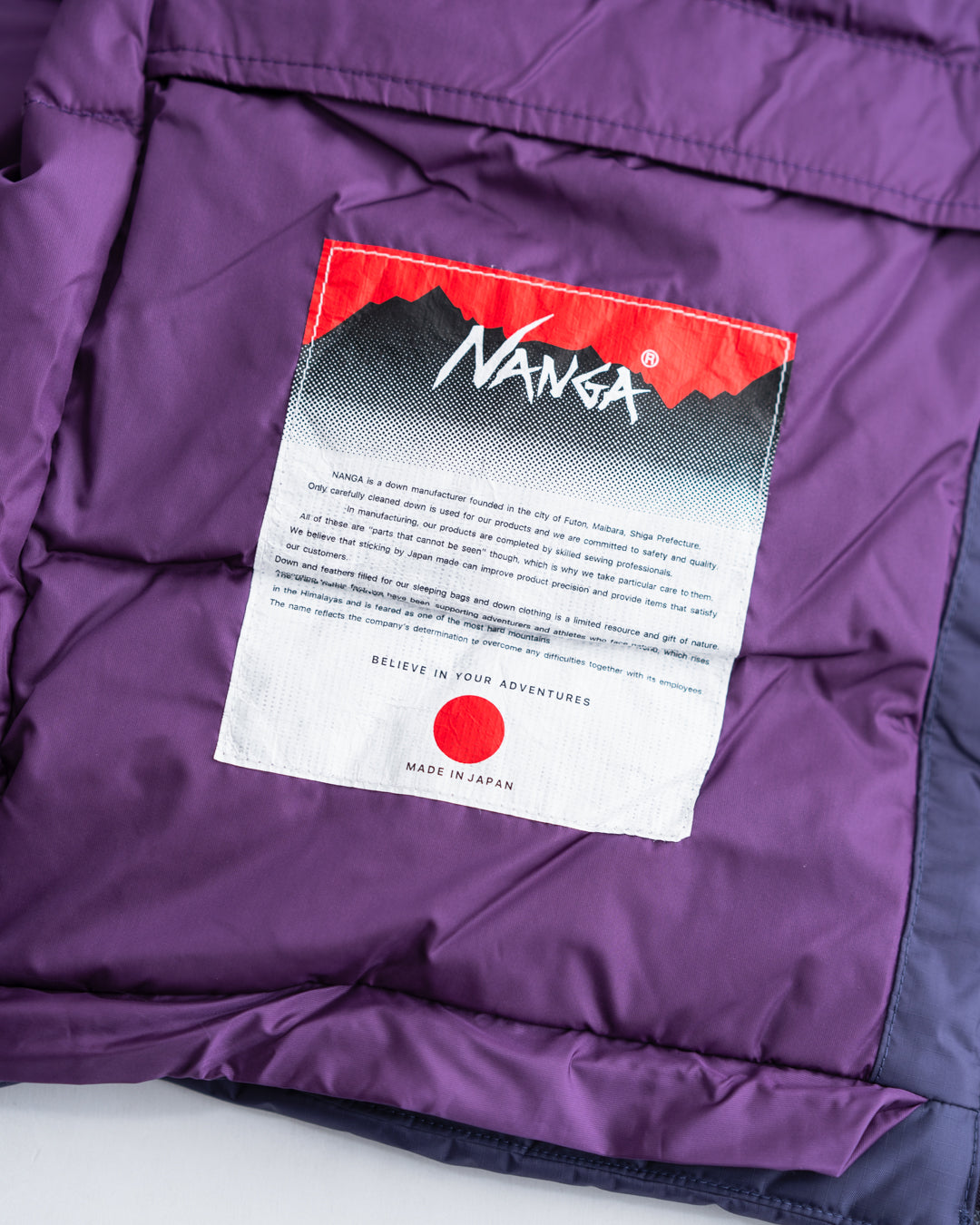 NANGA AURORA TEX DOWN JACKET IBUKI