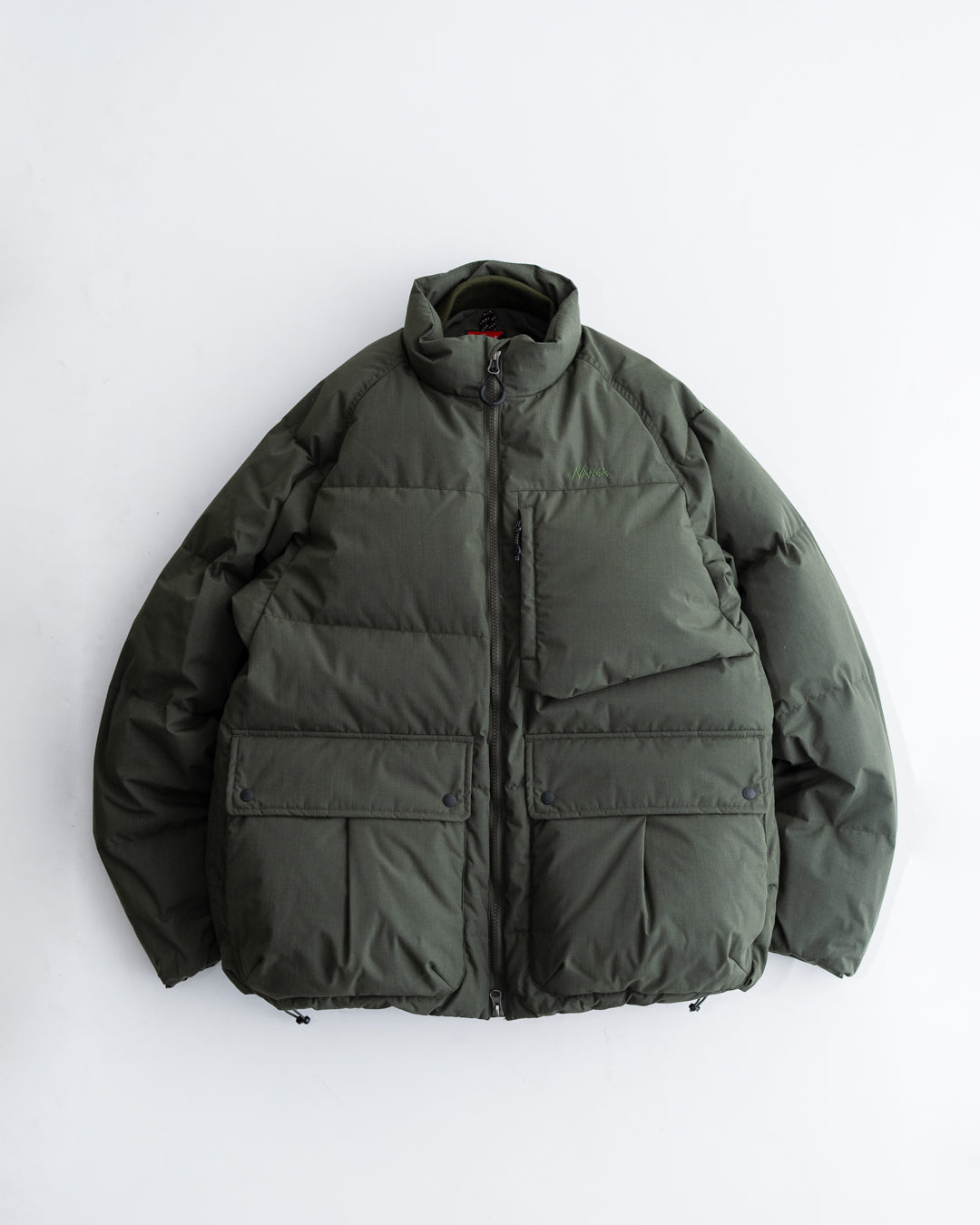 NANGA HINOC STAND COLLAR DOWN JACKET