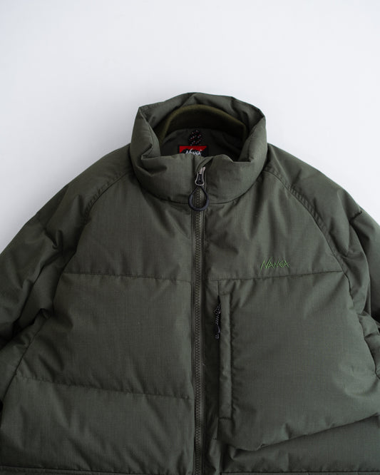 NANGA HINOC STAND COLLAR DOWN JACKET