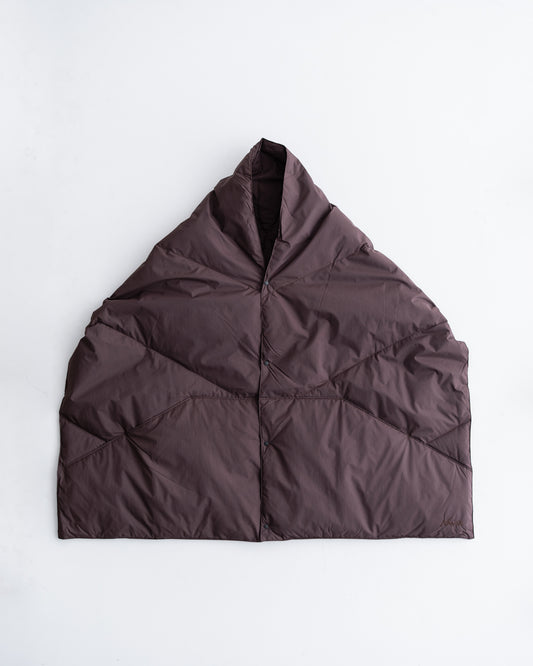 NANGA DOWN PONCHO MUFFLER