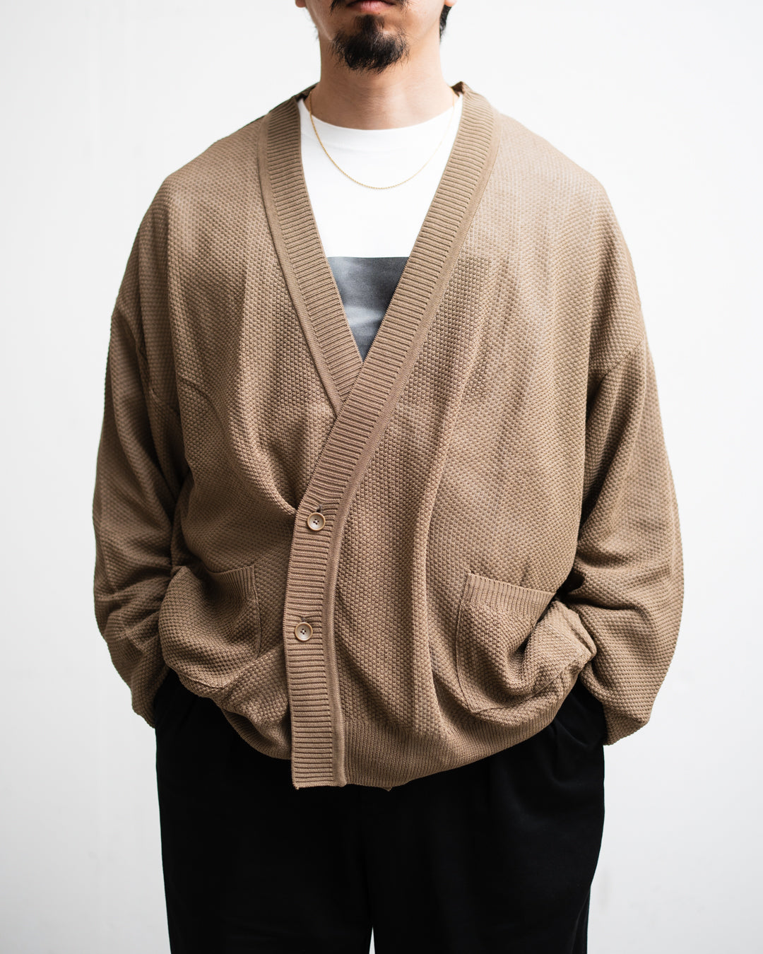 通販] meanswhile(ミーンズワイル) Dappled sunlight Double Knit