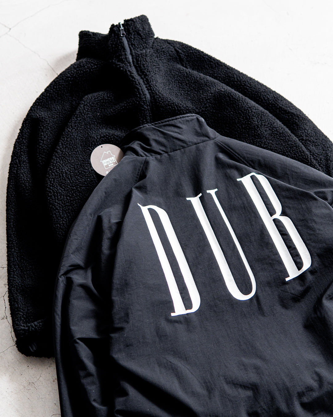 ISNESS MUSIC DUB REVERSIBLE FLEECE JACKET