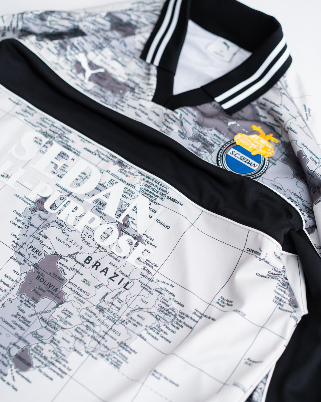 [10.31 sat 12:00 Release]【Collaboration Item】SEDAN ALL-PURPOSE PUMA / World Map Game Shirts