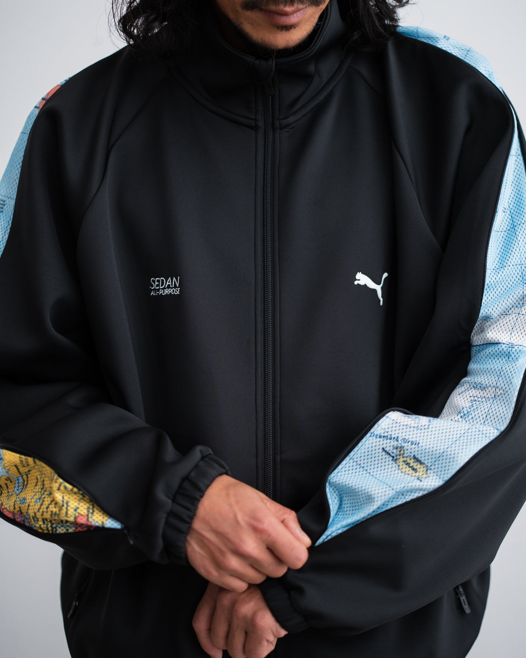 [10.31sat 12:00 Release]【Collaboration Item】SEDAN ALL-PURPOSE PUMA / Ventilation Track Jacket