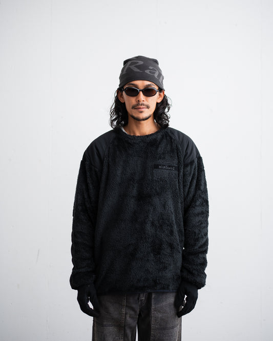 [10.31sat 12:00 Release] 【Collaboration Item】SEDAN ALL-PURPOSE × WILD THINGS Shaggy Fleece Pullover