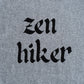 TACOMA FUJI RECORDS ZEN HIKER Tee designed by Jerry UKAI