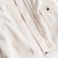FOUNDOUR LOOSELY WOVEN DENIM ZIP UP BLOUSON