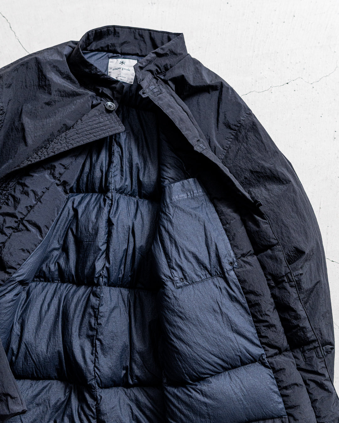 snow peak Garment Dyed Down Jacket