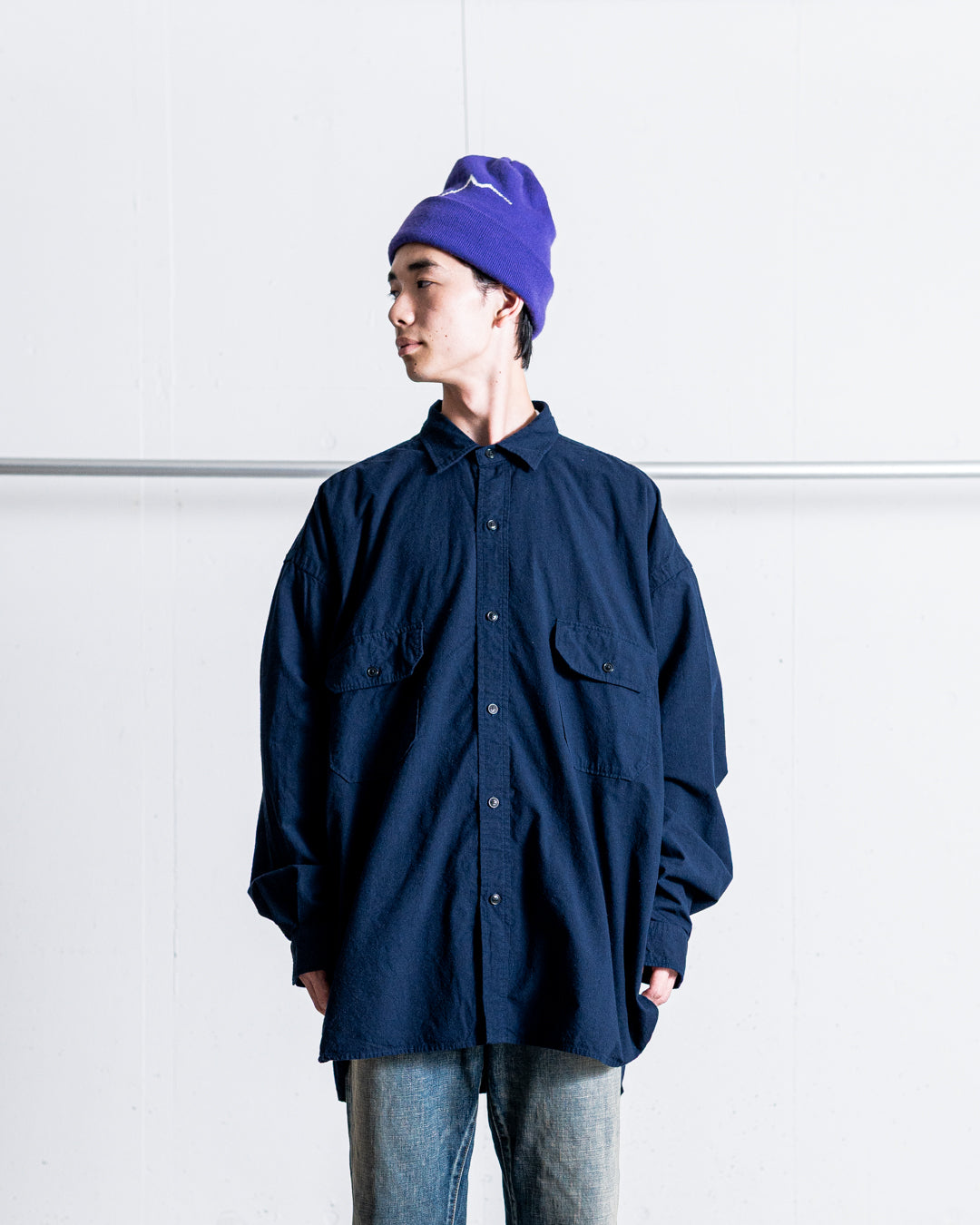 SANMONT Cotton Silk Work Shirt