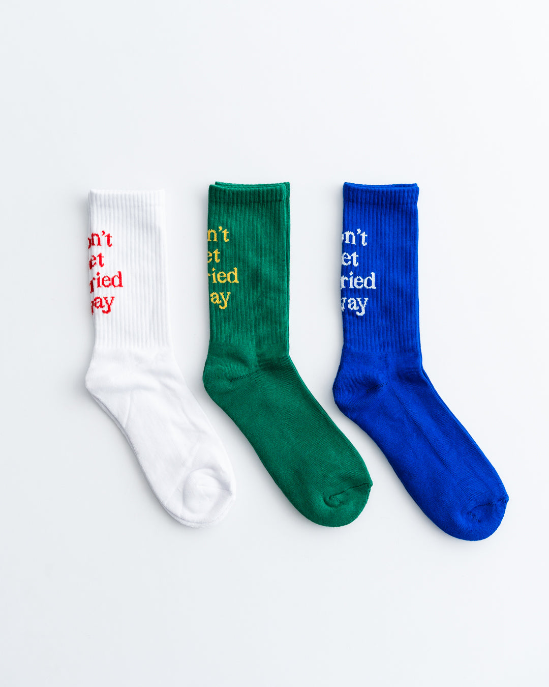 average_ Don't Get Carried Away Socks