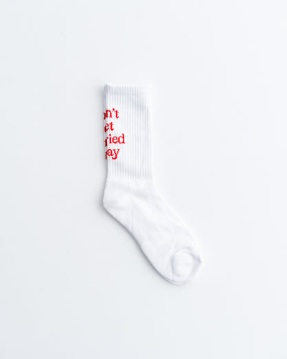 average_ Don't Get Carried Away Socks