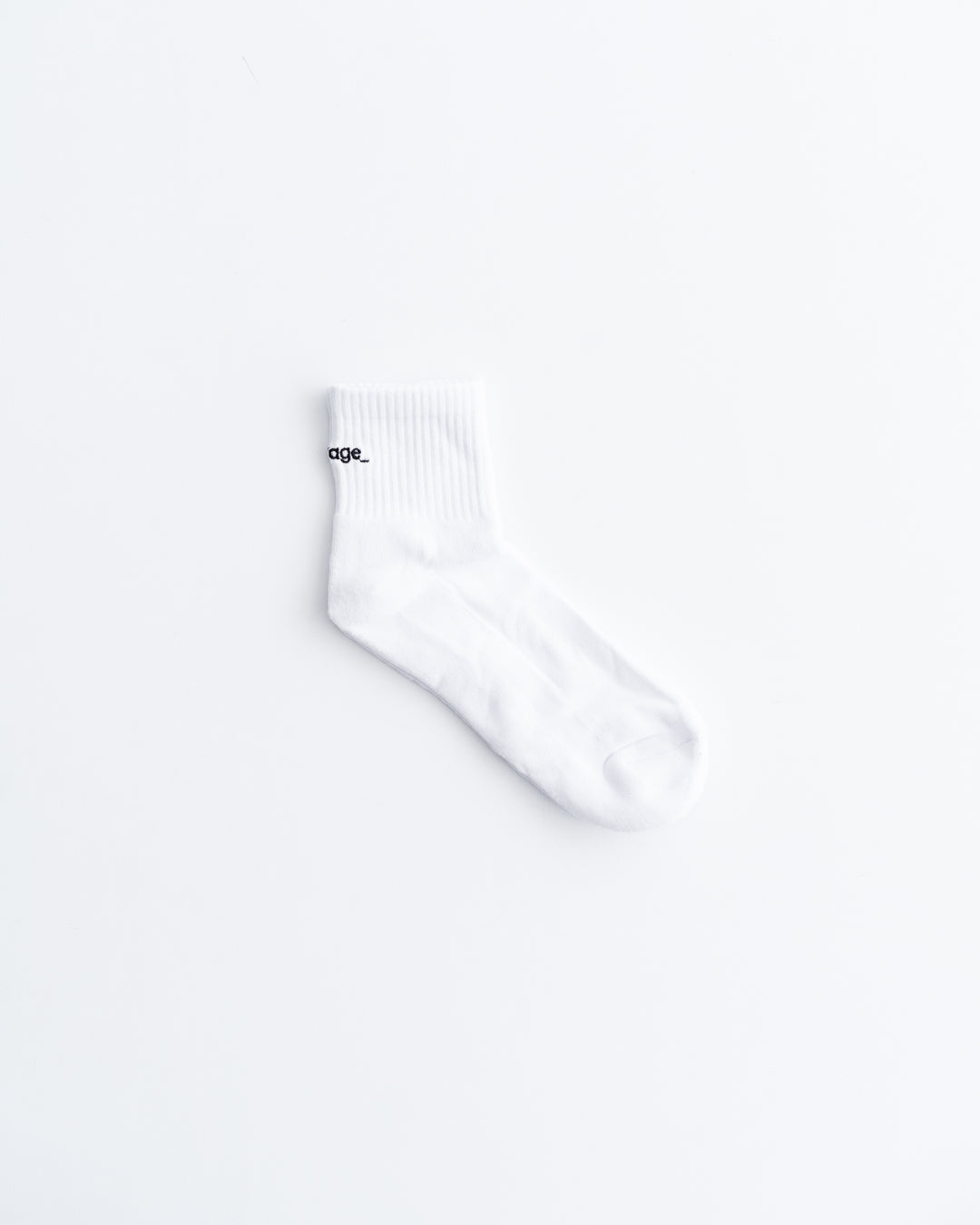 average_ Logo Short Socks
