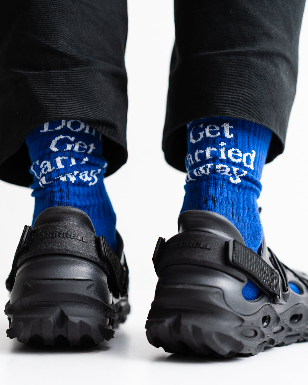 average_ Don't Get Carried Away Socks